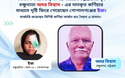 চক্ষুদাতা জনাব অমর বিশ্বাস