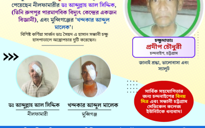 চক্ষুদাতা প্রদীপ চৌধুরী